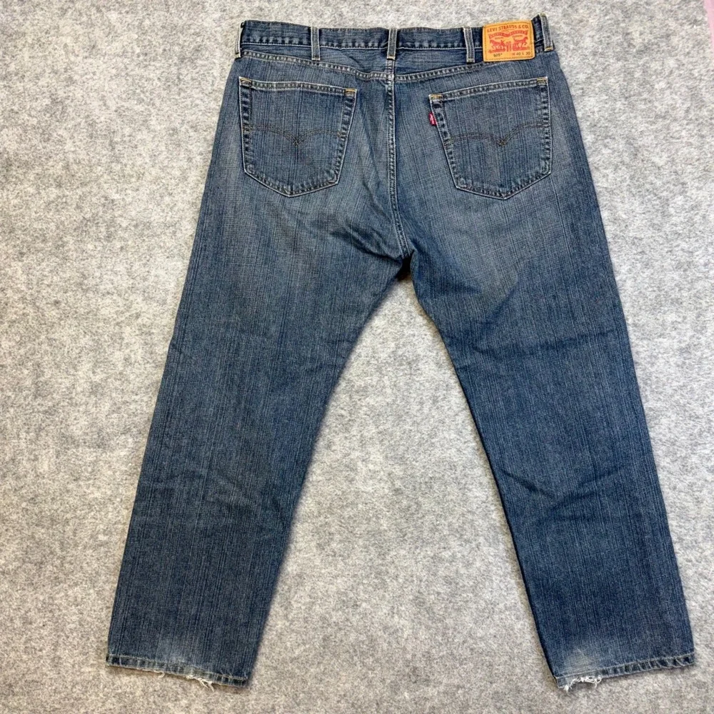 Levi's 505 Regular Fit Jeans‎ Men's Size 40x30 Blue Denim Pants